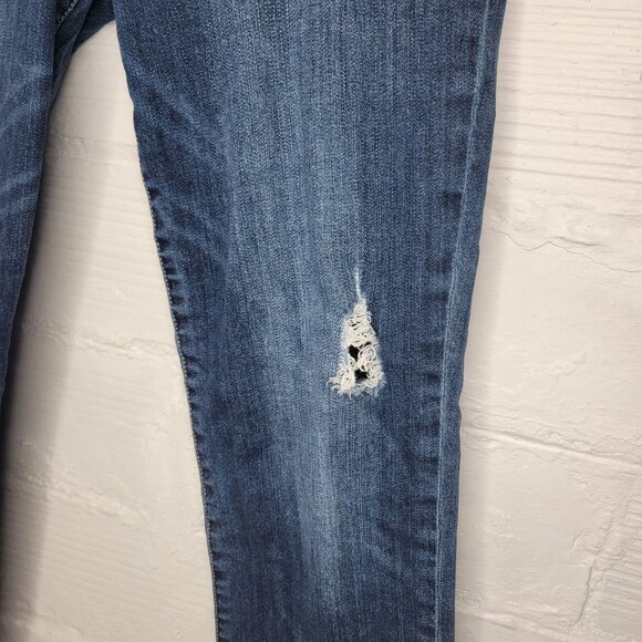 Kut From The Kloth Women's Size 10 Jeans Boyfriend Distressed - Picture 3 of 5